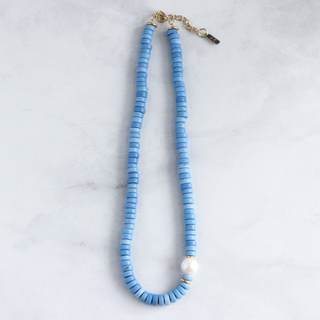 Aubrey Necklace - Blue