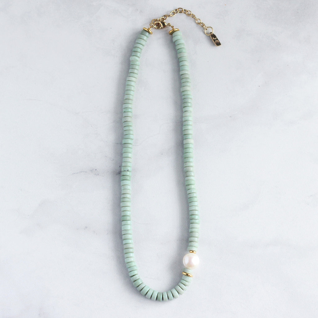 Aubrey Necklace - Mint