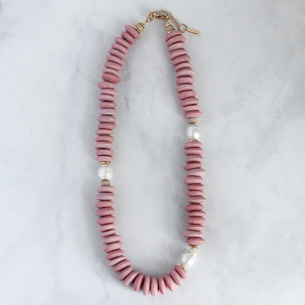 Seabrook Necklace - Pink