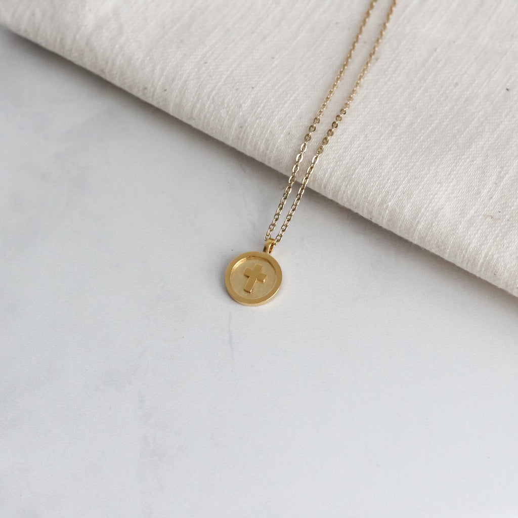 Cross Medallion Necklace