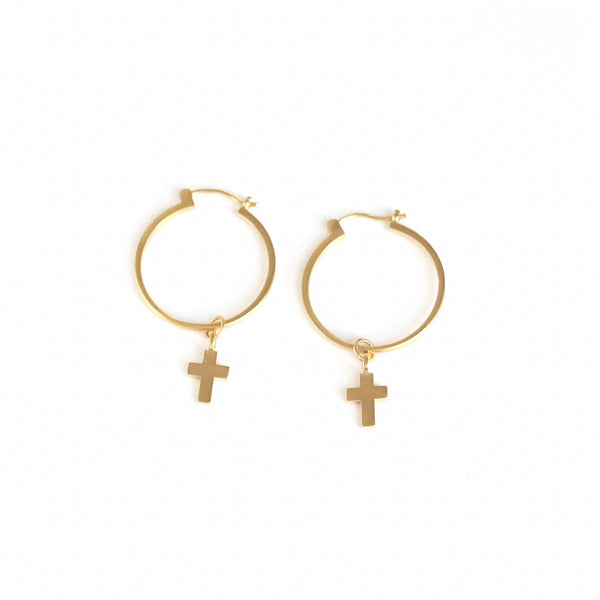 Tiny Cross Hoops